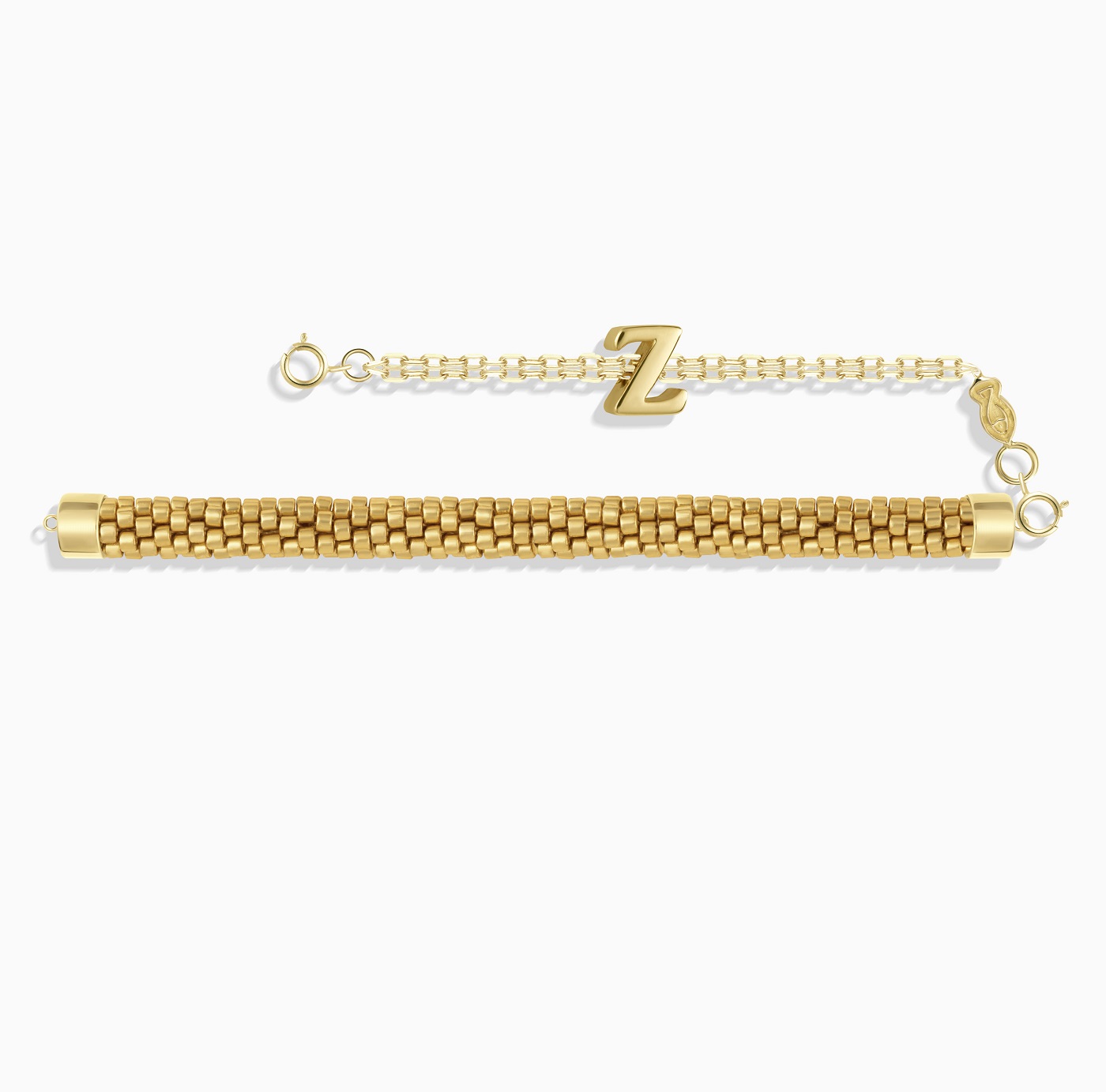 دستبندhalf chain میوکی حرف Z