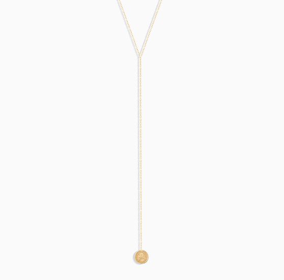 میانه Drop Neckless سکه