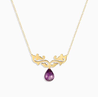 گردنبند پایه میانه زنجیری اسب دریایی