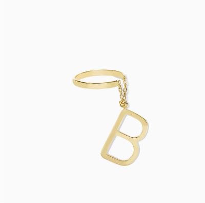 رینگ اویز دار حرفB