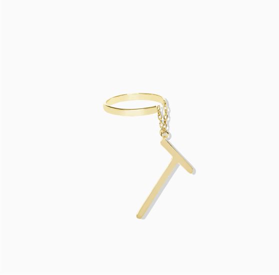 رینگ اویز دار حرفT