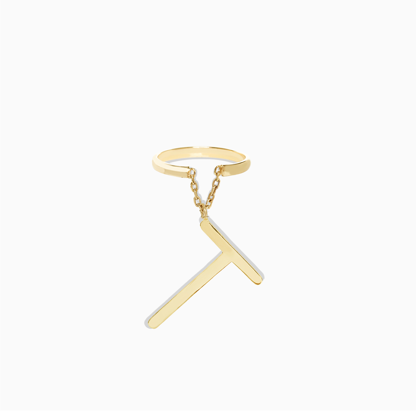 رینگ اویز دار حرفT