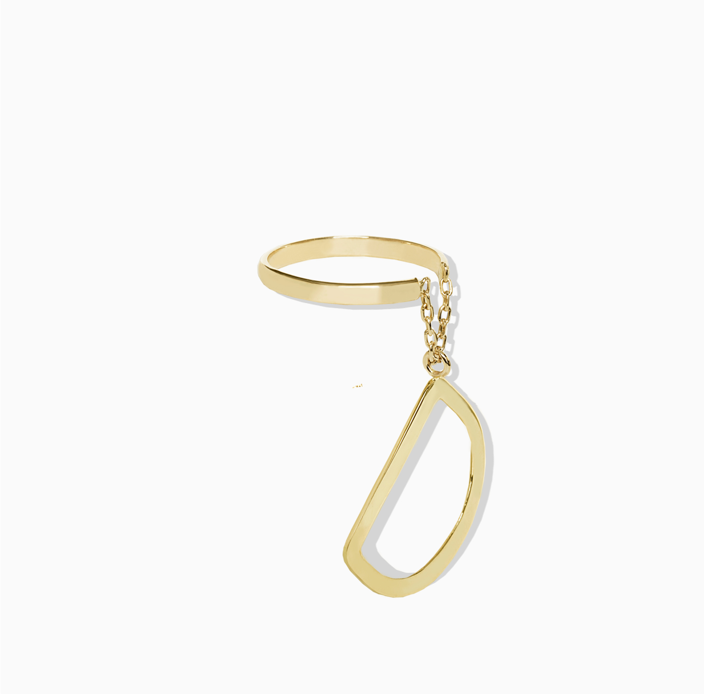 رینگ اویز دار حرفD