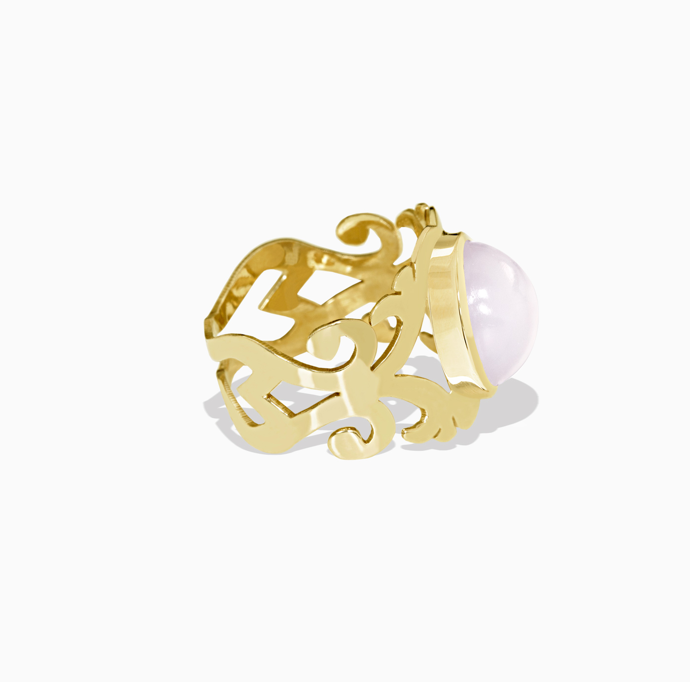 انگشتر پایه الگو اسلیمی