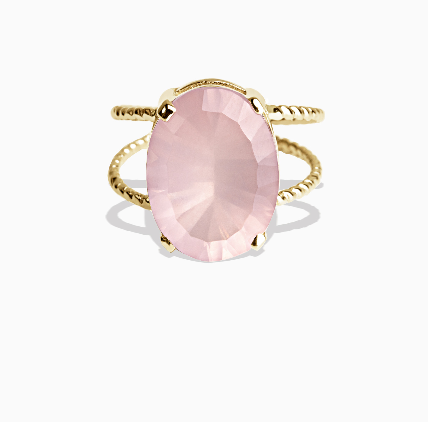 انگشتر دو رینگی کونیک بافت