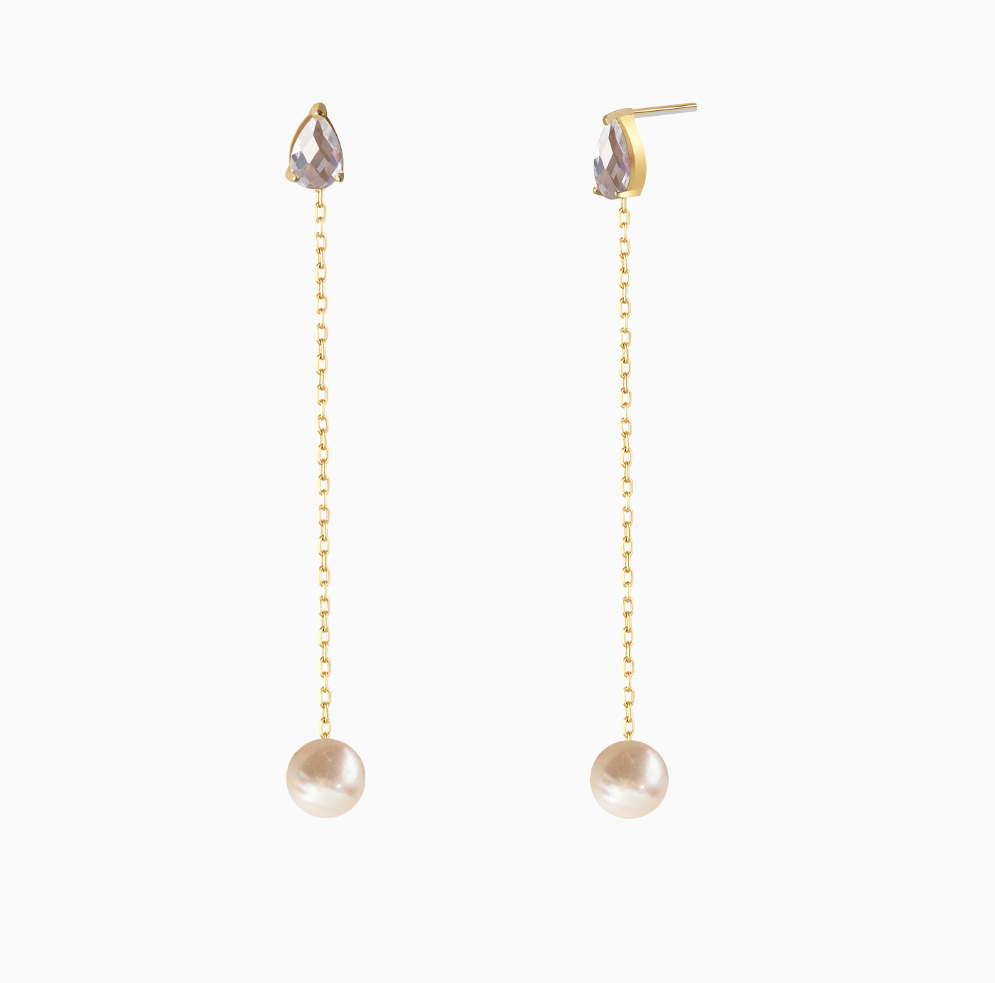 گوشواره میخی دراپ اشک