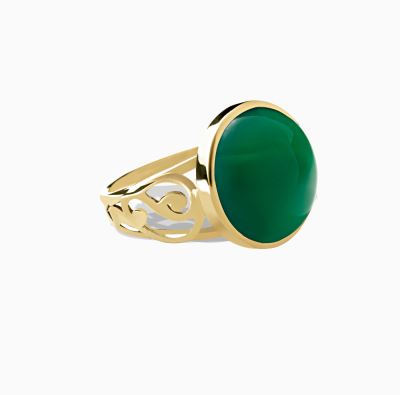 انگشتر دو رینگی کونیک بته جقه