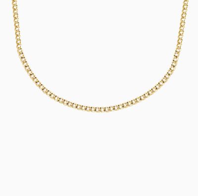 گردنبند زنجیر میانه کارتیه لایت