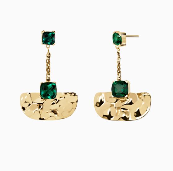 گوشواره دراپ میخی صحرا