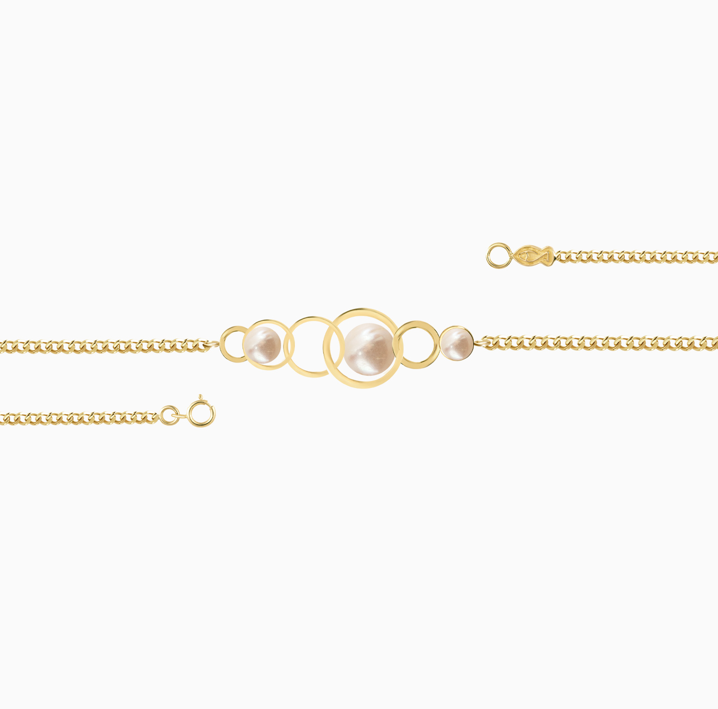 دستبند پایه زنجیری زحل