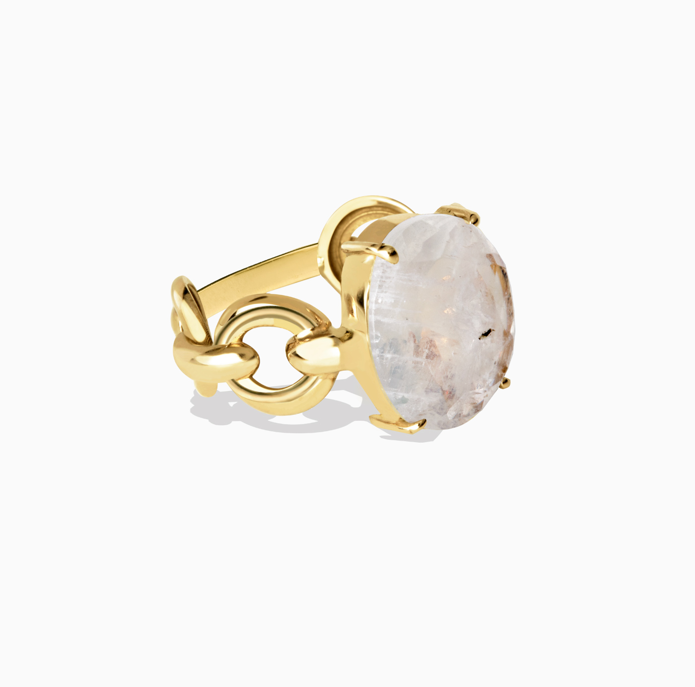 انگشتر تک سنگ زنجیر