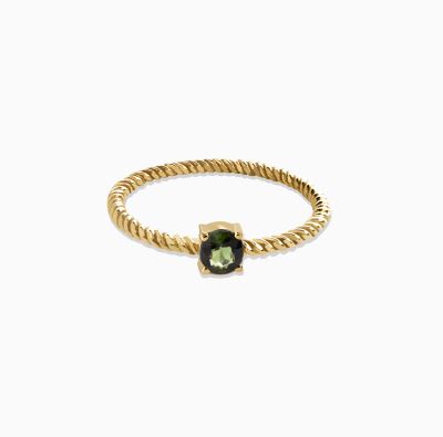 انگشتر تک سنگ بافت