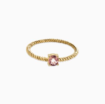 انگشتر تک سنگ بافت