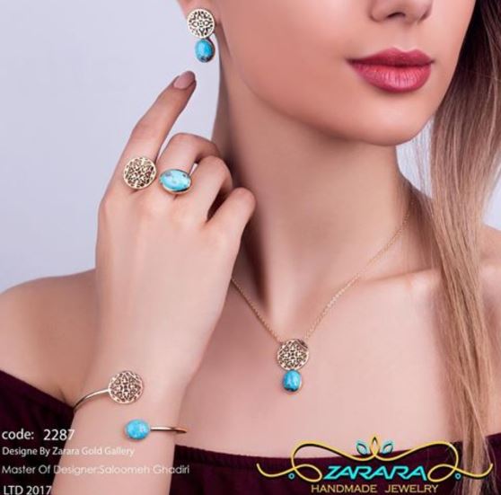 گوشواره ساده میخی هندسی