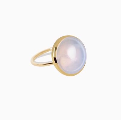 انگشتر تک سنگ دایره