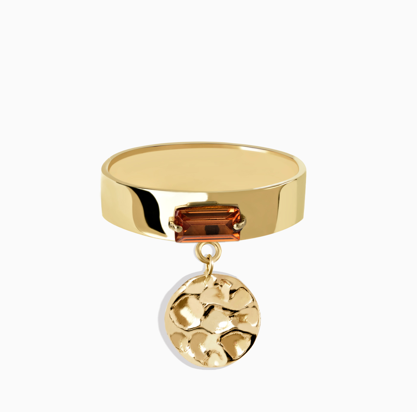 انگشتر رینگ ساده صحرا