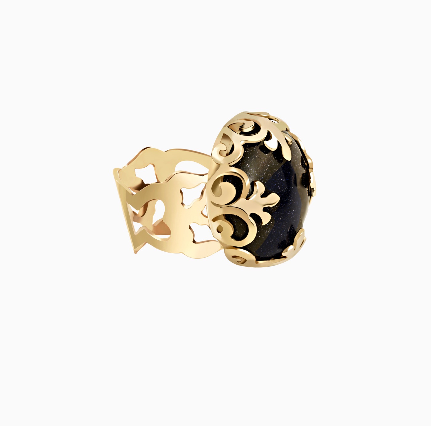 انگشتر پایه الگو تاج