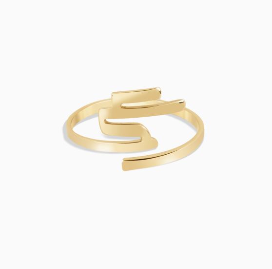 انگشتر بای پس حرف گ