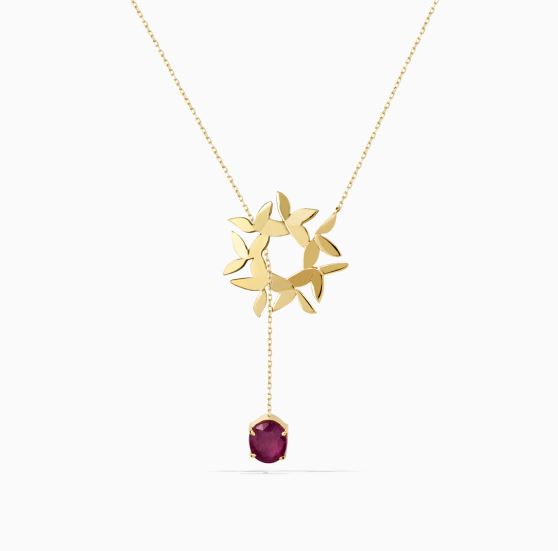 گردنبند میانه کراواتی خورشید