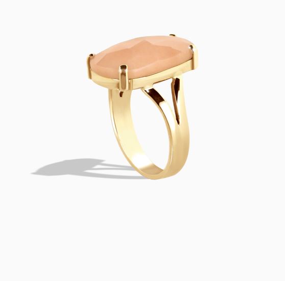 انگشتر دو شاخ هندسی